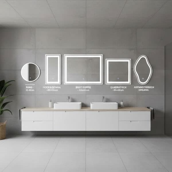 Welcher Spiegel passt ins Badezimmer?