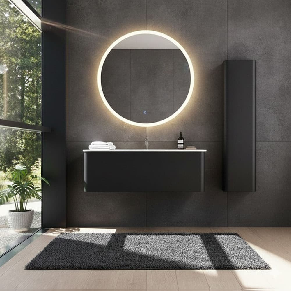 Runder Design Spiegel