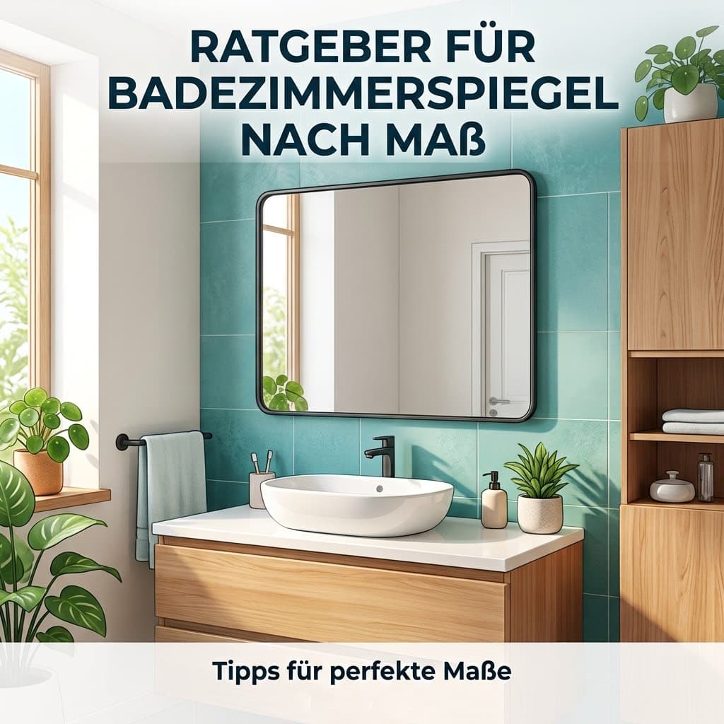 Ratgeber für Badezimmerspiegel-Größen nach Maß