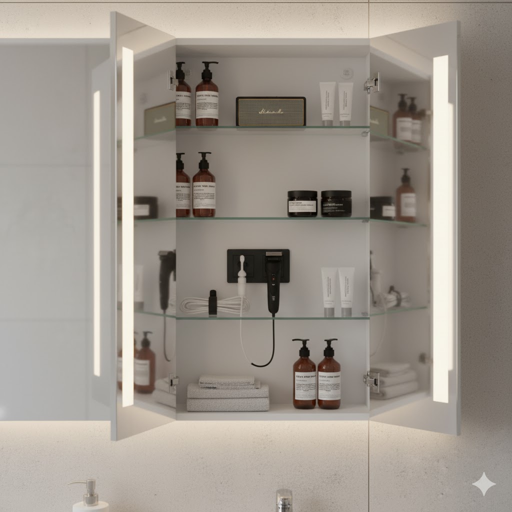 Spiegelschrank Online beleuchtet kaufen