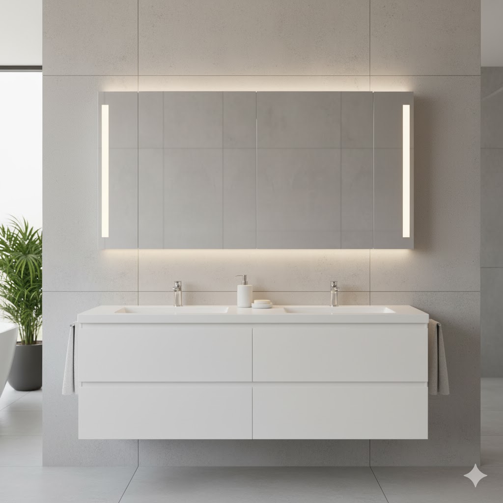 Spiegel beleuchtet nach Maß Online kaufen