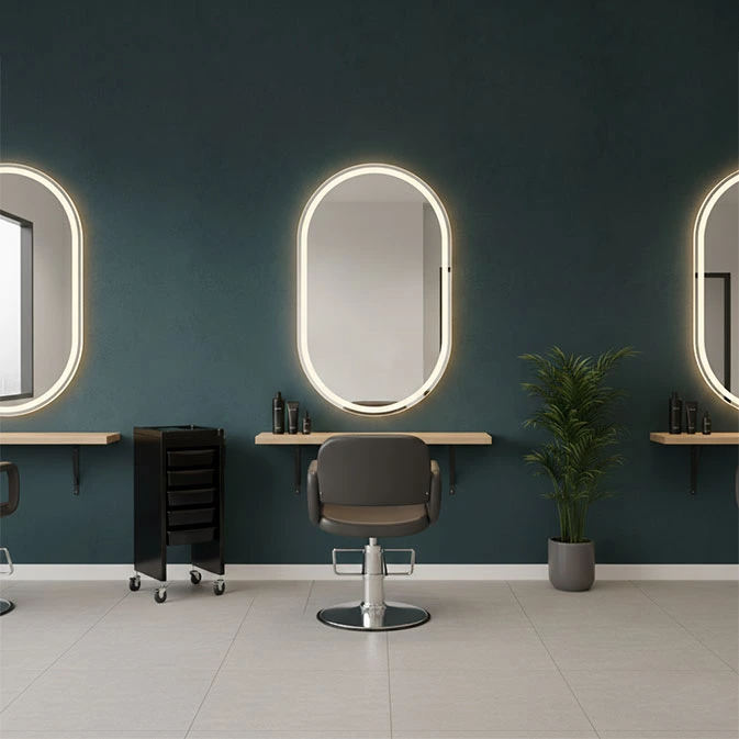 Spiegel für Friseursalon