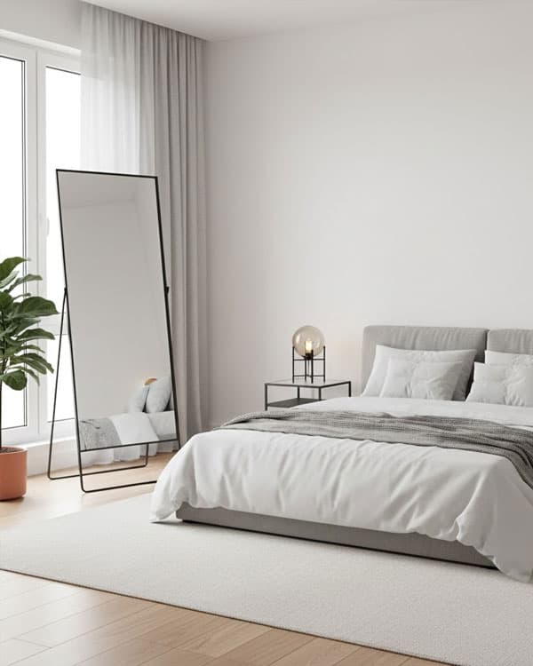 Standspiegel – prächtige Akzente im Wohnraum