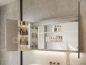 Preview: Badezimmerspiegelschrank aus Aluminium Joetem
