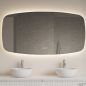 Preview: Badezimmerspiegel Gliss Erato Horizontal LED inkl.Heizung