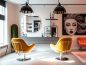 Preview: Friseurspiegel Whitepearl ist ein Runder Spiegel