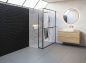 Preview: Lucid 402, feste Duschwände aus Klarglas für Walk-In-Dusche