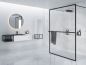Preview: Lucid 402, feste Duschwände aus Klarglas für Walk-In-Dusche