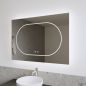 Preview: Nova Spiegel inkl Spiegelheizung und direkter und indirekter LED-Beleuchtung