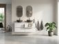 Preview: Premium Oval -  Spiegelschrank - Licht  aus