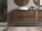 Preview: Runder Spiegel Bronze