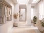 Preview: Spiegel Gold Stone Calm L mit Rahmen