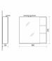 Preview: spiegelschrank-70cm-anthrazit