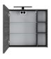 Preview: spiegelschrank-70cm-anthrazit