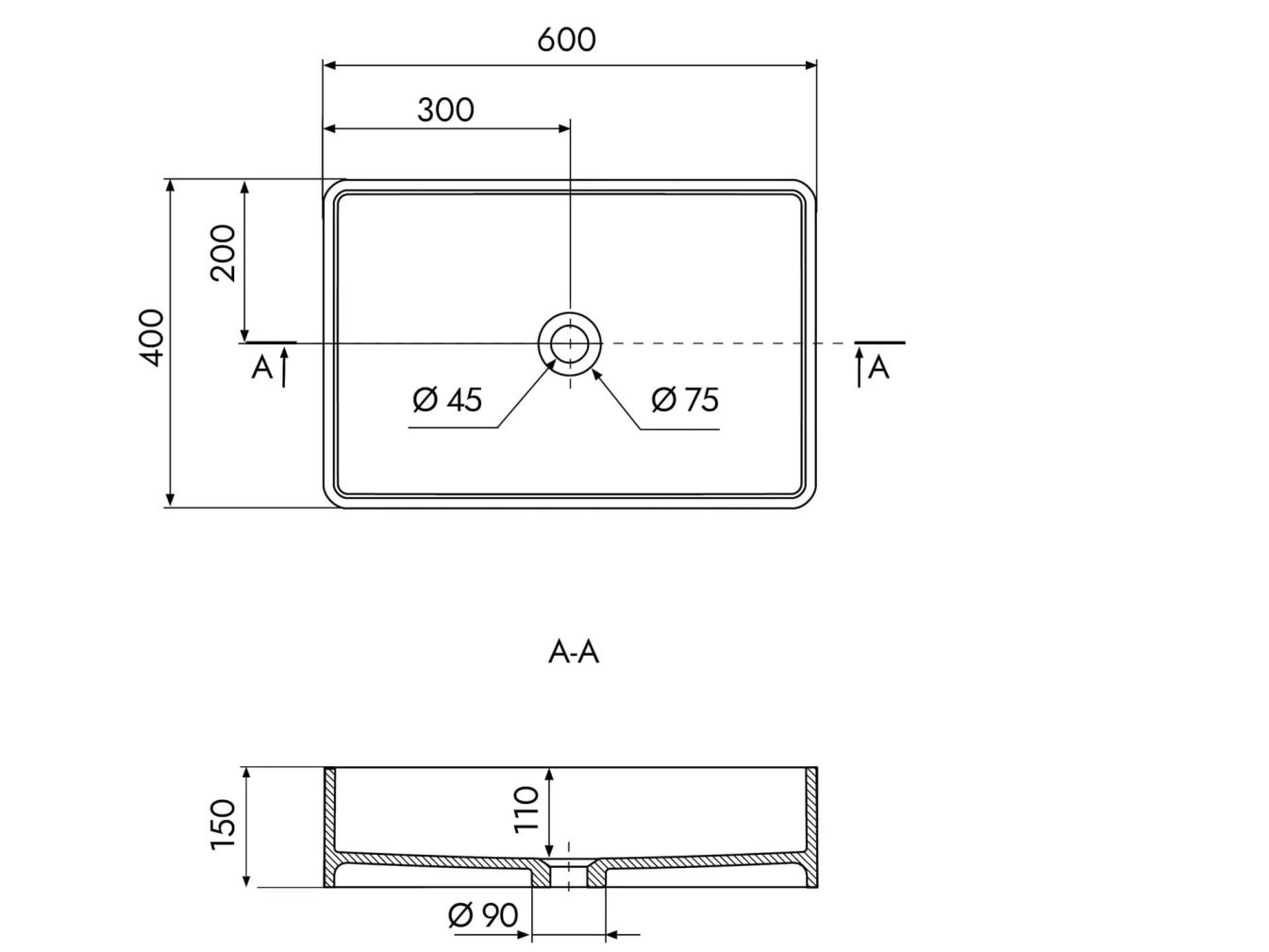 Design Badkeramik BADEA V4