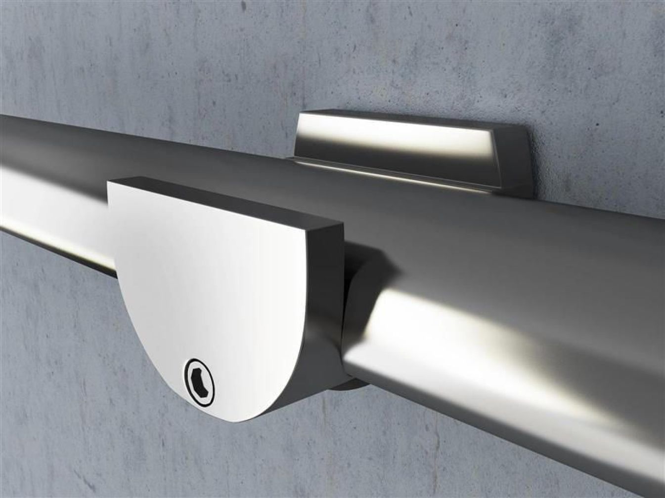 satinierte Glasschiebetür - ESG Detail 5