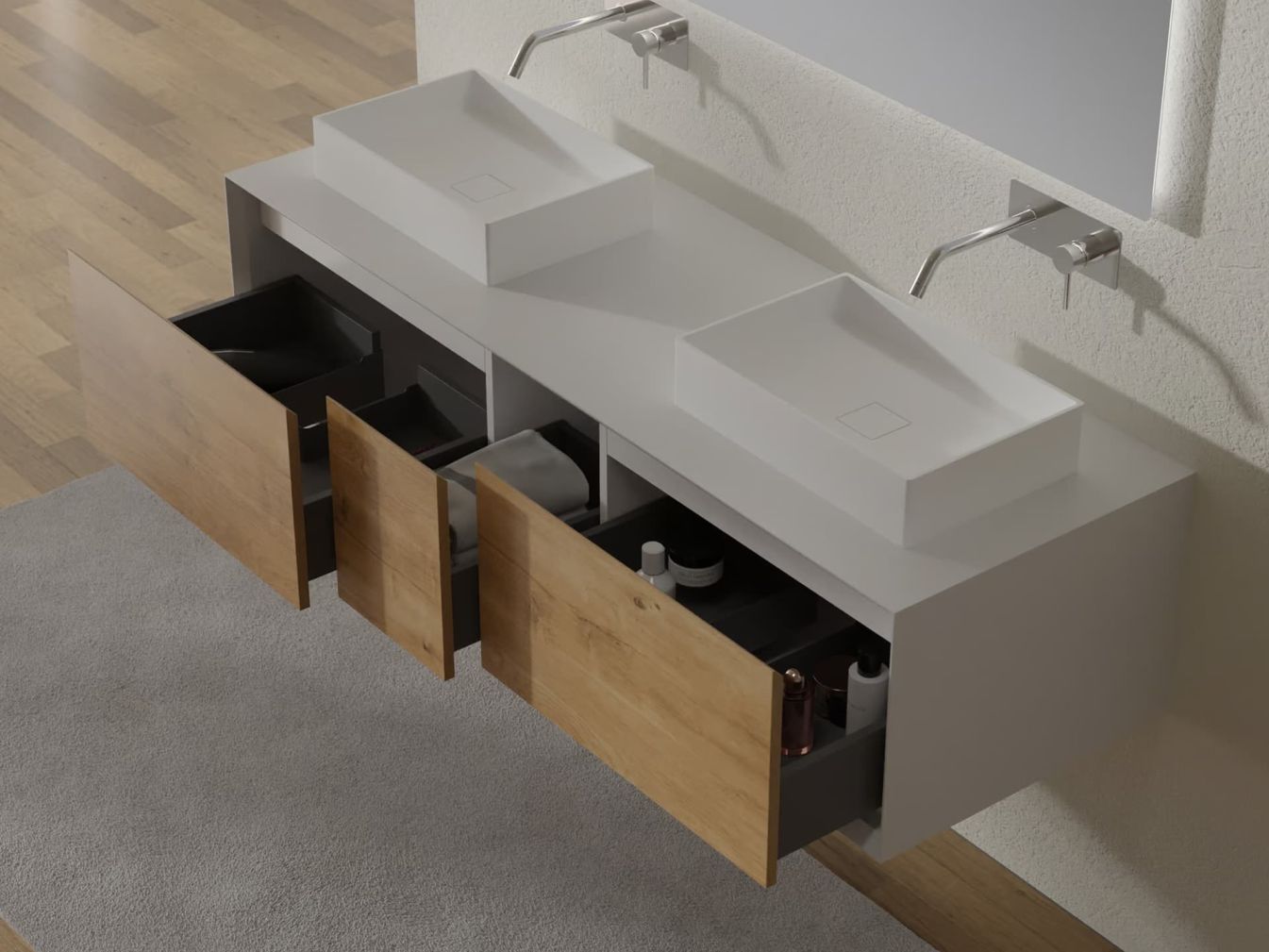 Waschtischunterschrank Fiona Multy 1400