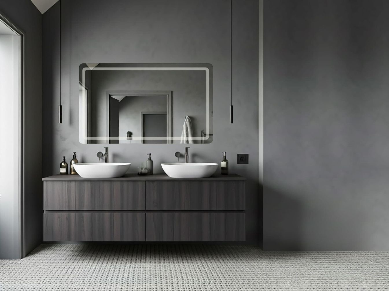 Preview: Abgerundeter - Kristallspiegel MAYA