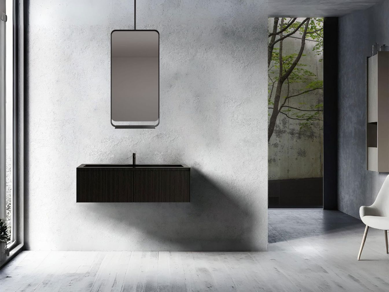 Astra 100x50 Spiegel – Stilvoller Badezimmerspiegel mit Ablage