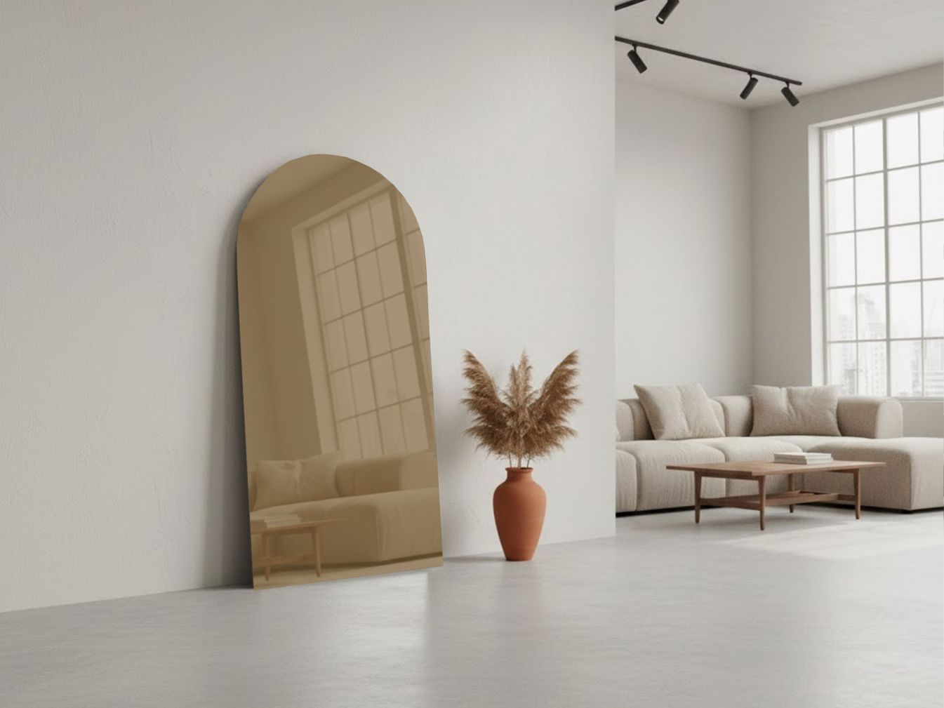 Bogenspiegel mit einer dicke von 6mm