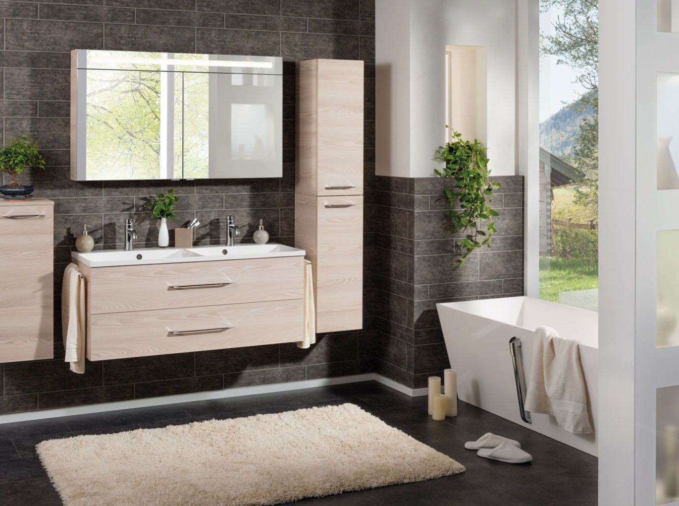 Badspiegel, Badezimmerspiegel und Spiegel nach Maß - Fackelmann Doppel