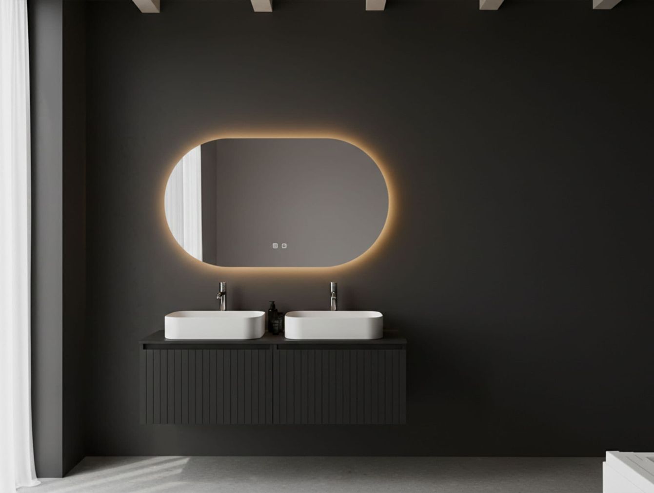 Badezimmerspiegel Gliss Orion Horizontal