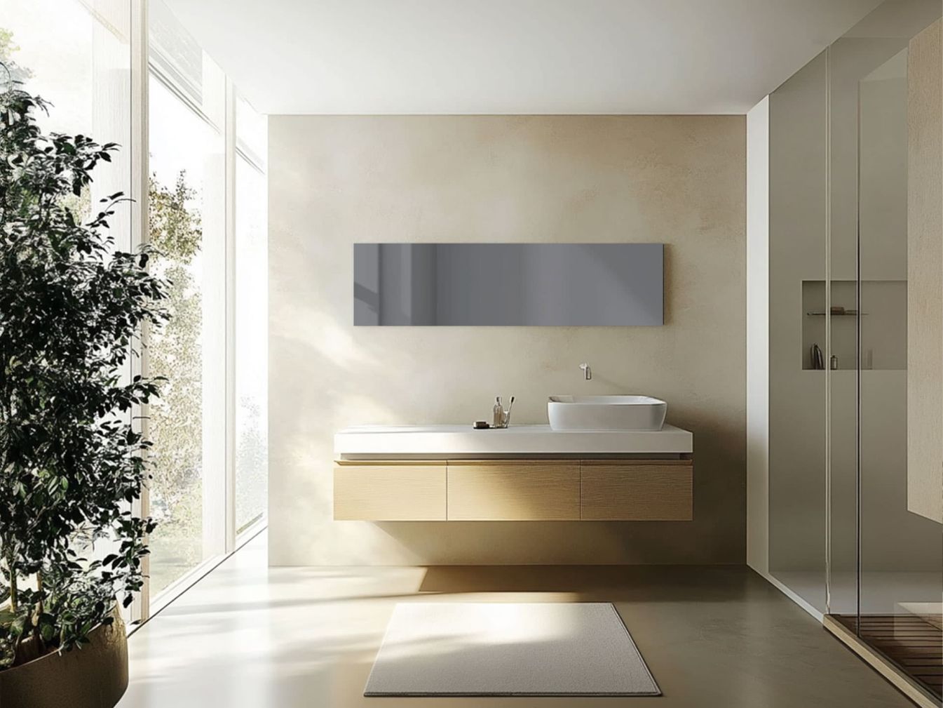 Spiegel Grau mit einer dicke von 6 mm