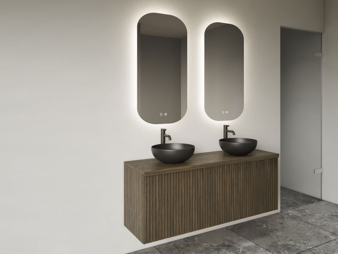 Preview: Spiegel Notus mit LED