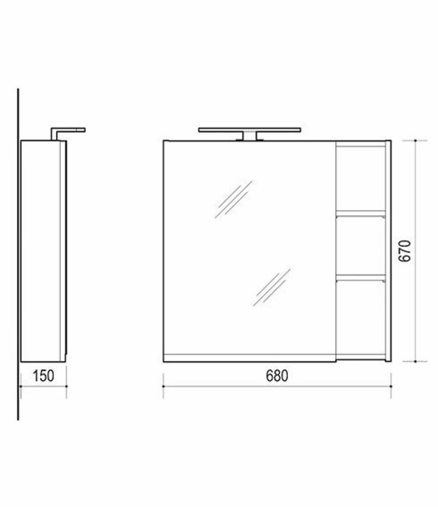 spiegelschrank-70cm-anthrazit