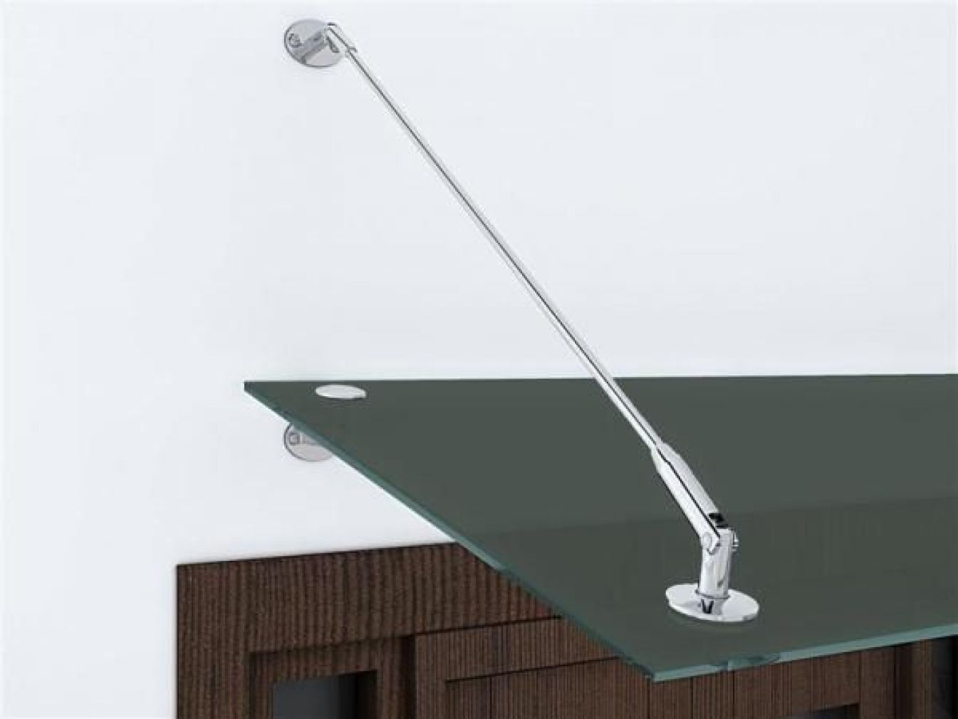 Glasvordach Detail 3
