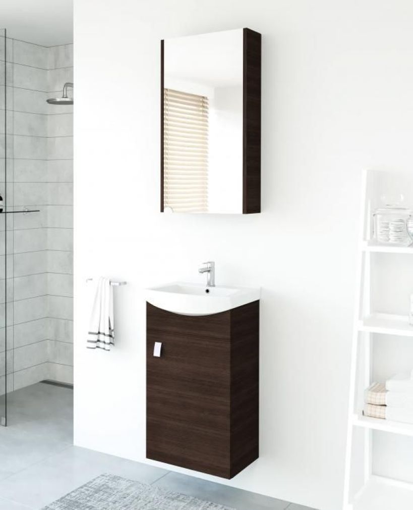 Spiegelschrank 40cm (Wenge)