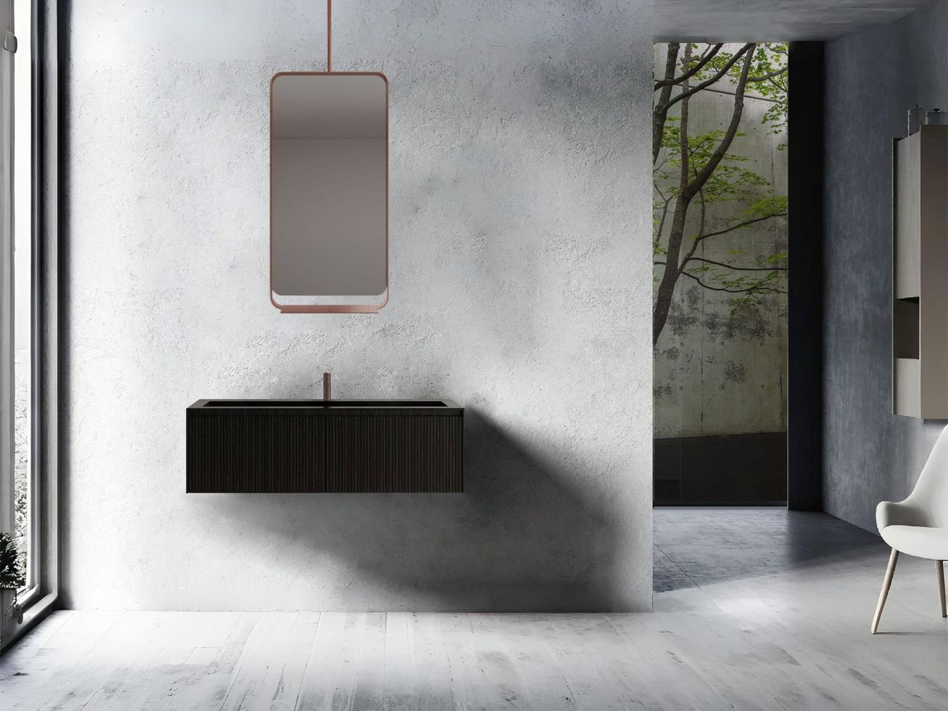 Astra 100x50 Spiegel – Stilvoller Badezimmerspiegel mit Ablage