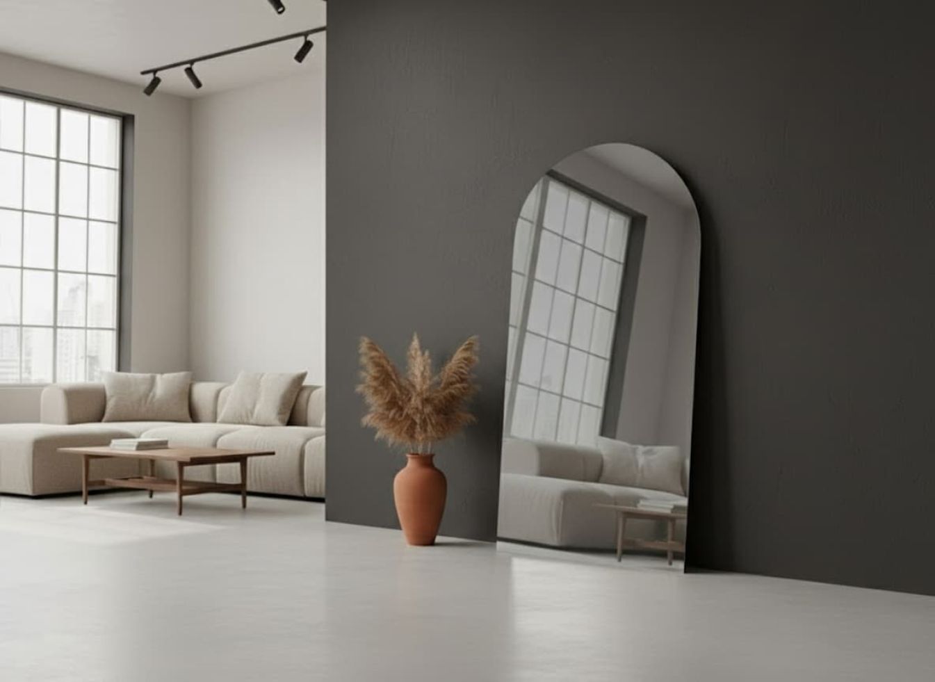 Bogenspiegel mit einer dicke von 6mm