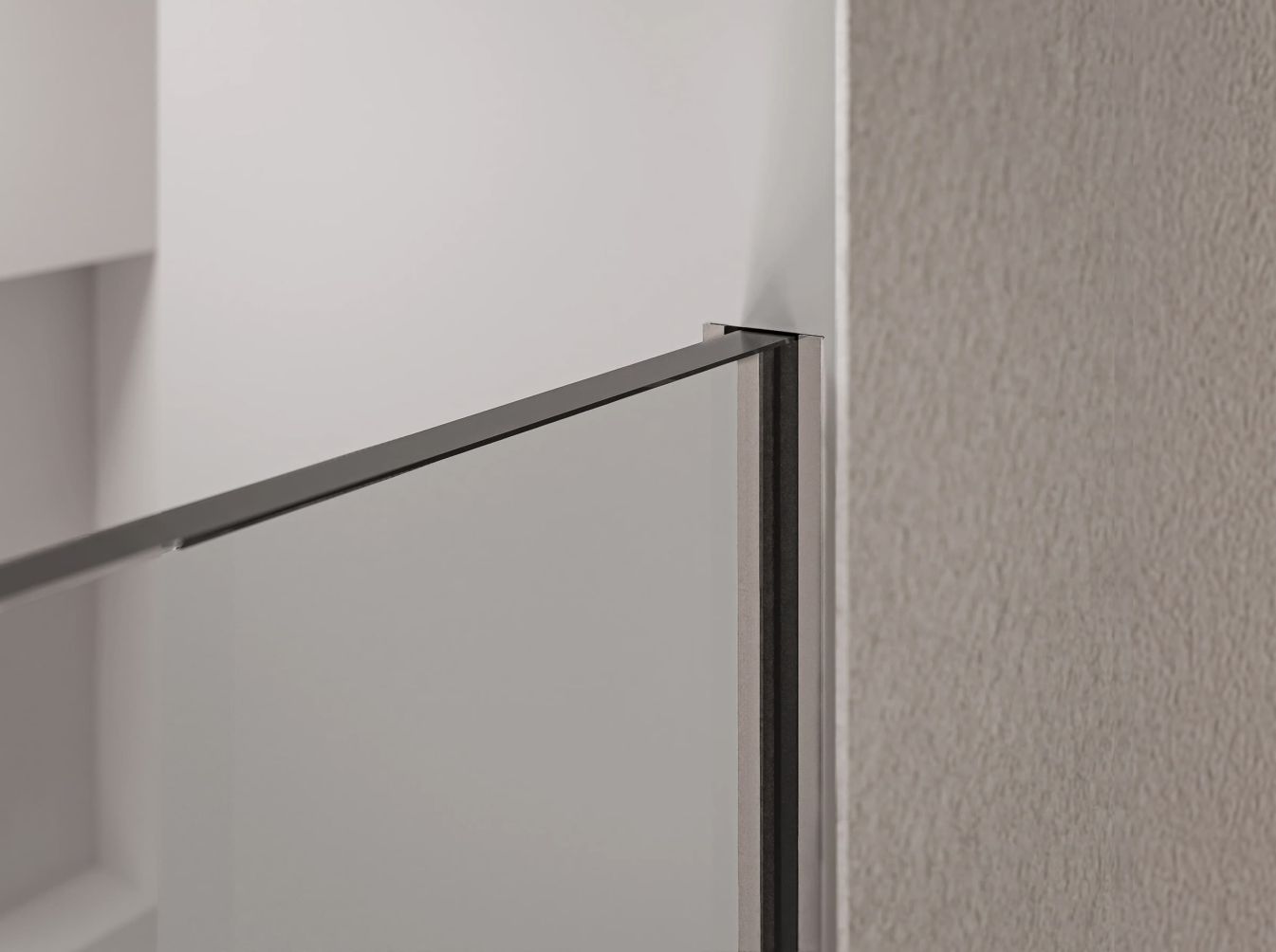 Duschabtrennung Walk-In Klarglas in 10 mm