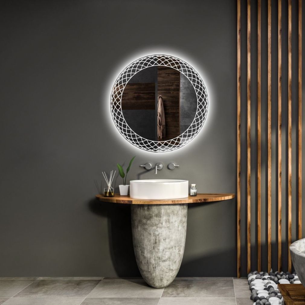 Mirror Gliss Design Fantasia Runde LED-Beleuchtung