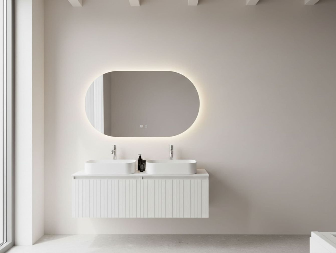 Badezimmerspiegel Gliss Orion Horizontal