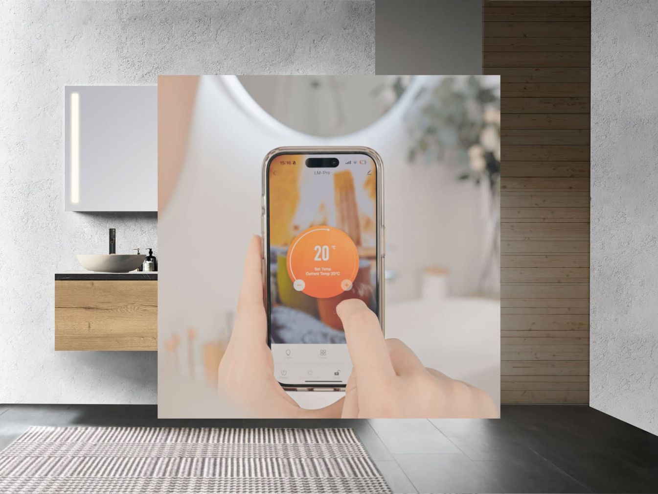 Lichtspiegelheizung LM 600-Pro 110 cm