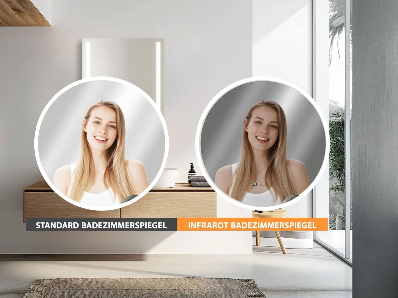 Lichtspiegelheizung LM 600-Pro 110 cm