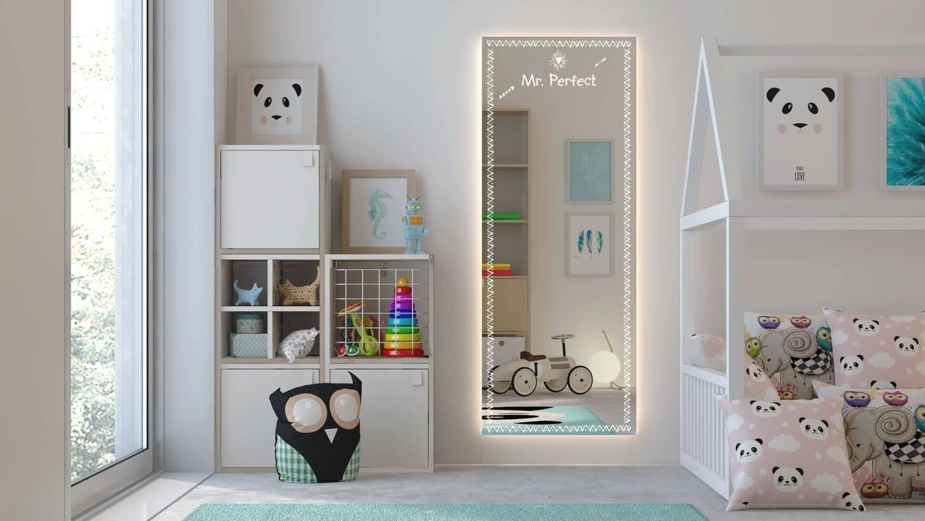 Kinderzimmer Spiegel MR. PERFECT von glücksmoment​