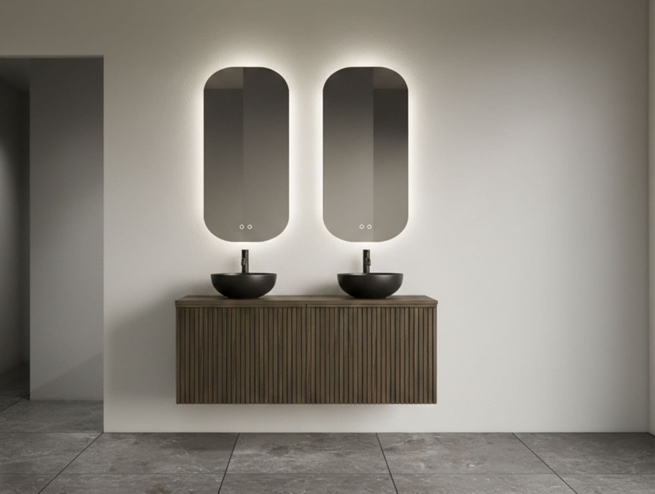 Spiegel Notus mit LED