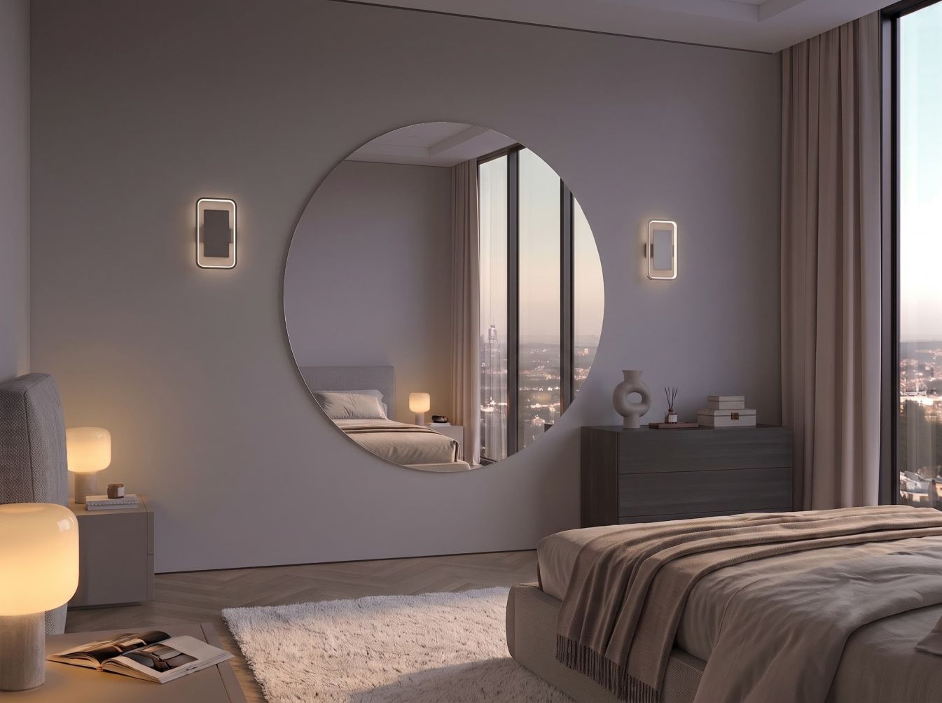 Runder Spiegel Schlafzimmer