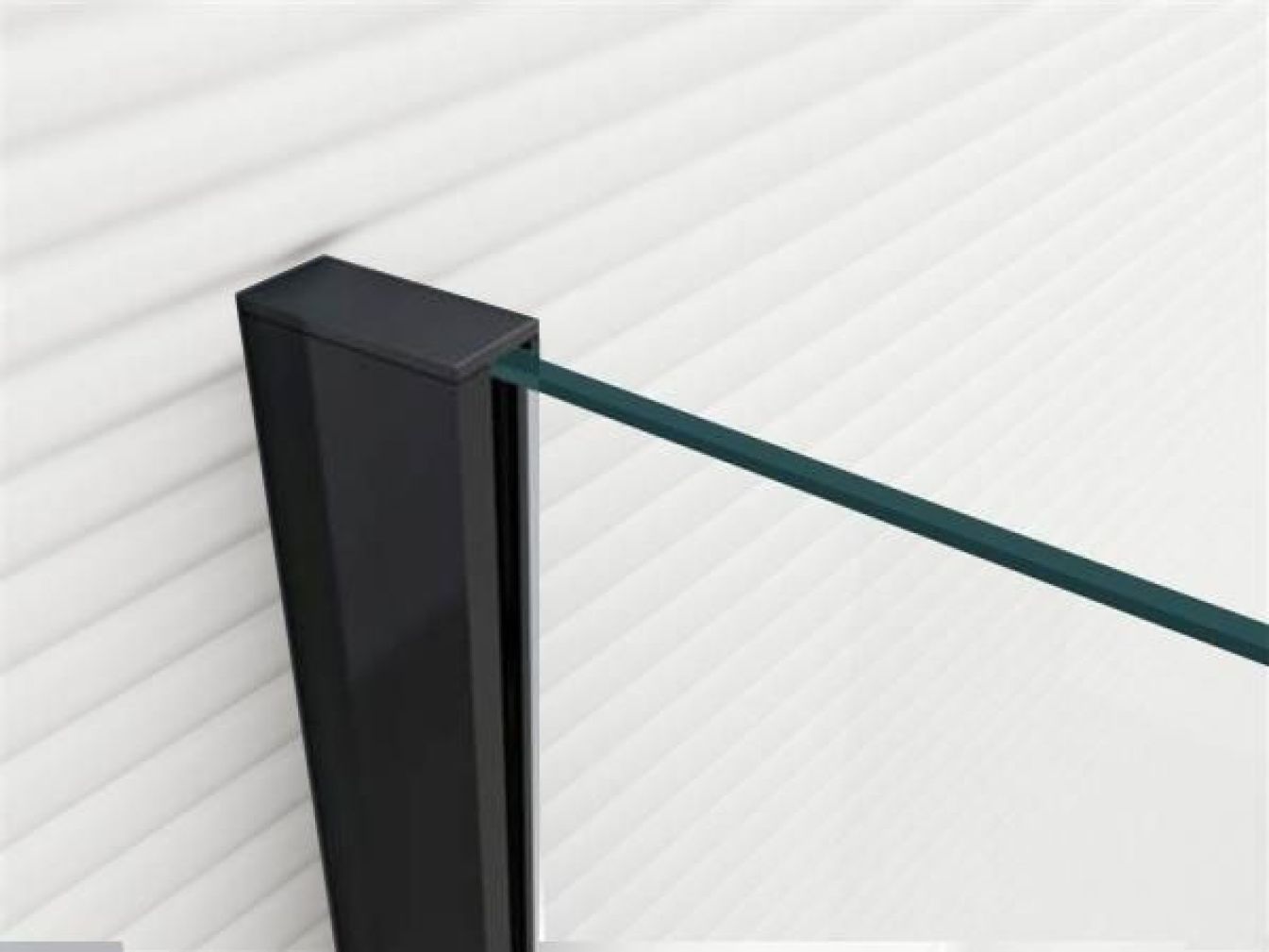 Duschwand - Dusche - 10 mm ESG Glas - Klarglas Detail 2