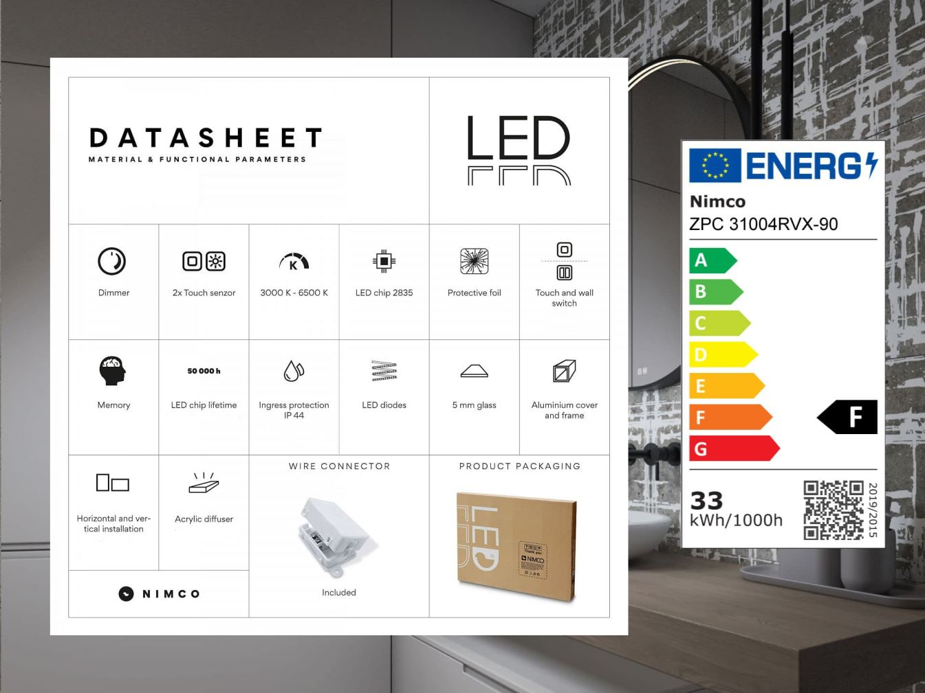 Nimco – Qualität und Design mit Hintergrundbeleuchtung